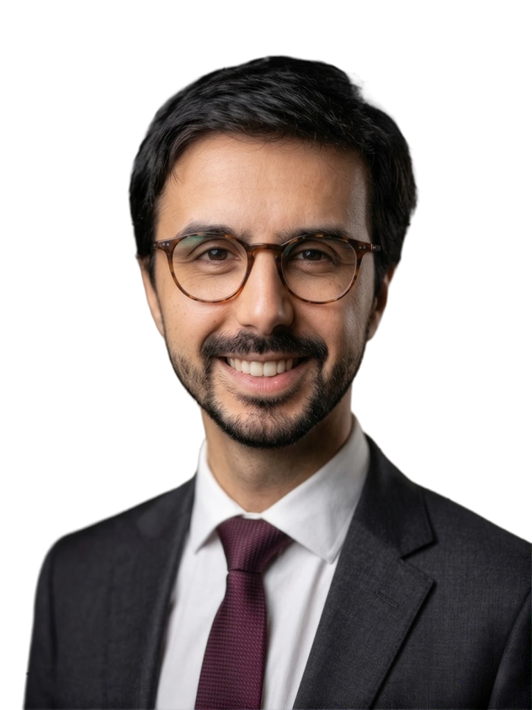 Jaxson Khan, AI policy expert teaching at the Munk School of Global Affairs and Public Policy